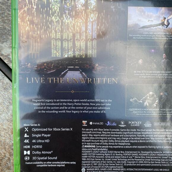 Hogwarts Legacy Xbox Series X Unused - Picture 2 of 6